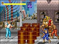 une photo d'Ã©cran de Final Fight CD sur Sega Mega-CD
